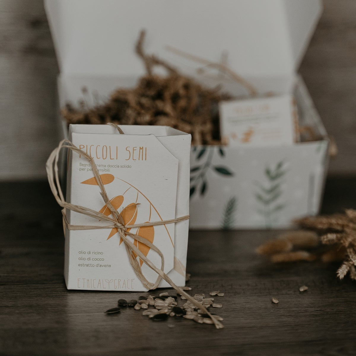 Piccoli semi bagno crema solido ETHICAL GRACE