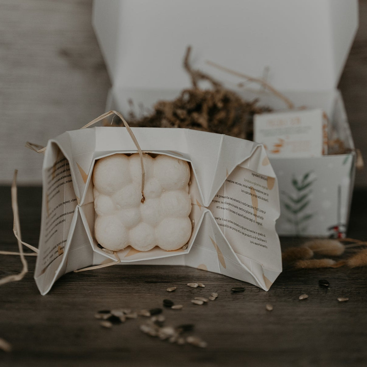 Piccoli semi bagno crema solido ETHICAL GRACE