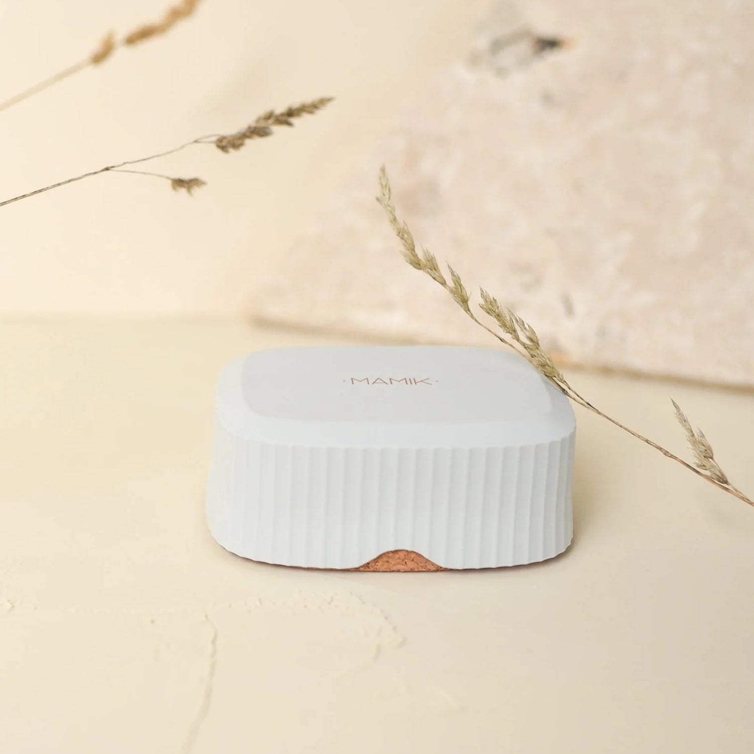 Porta sapone solido 2 in 1 grigio