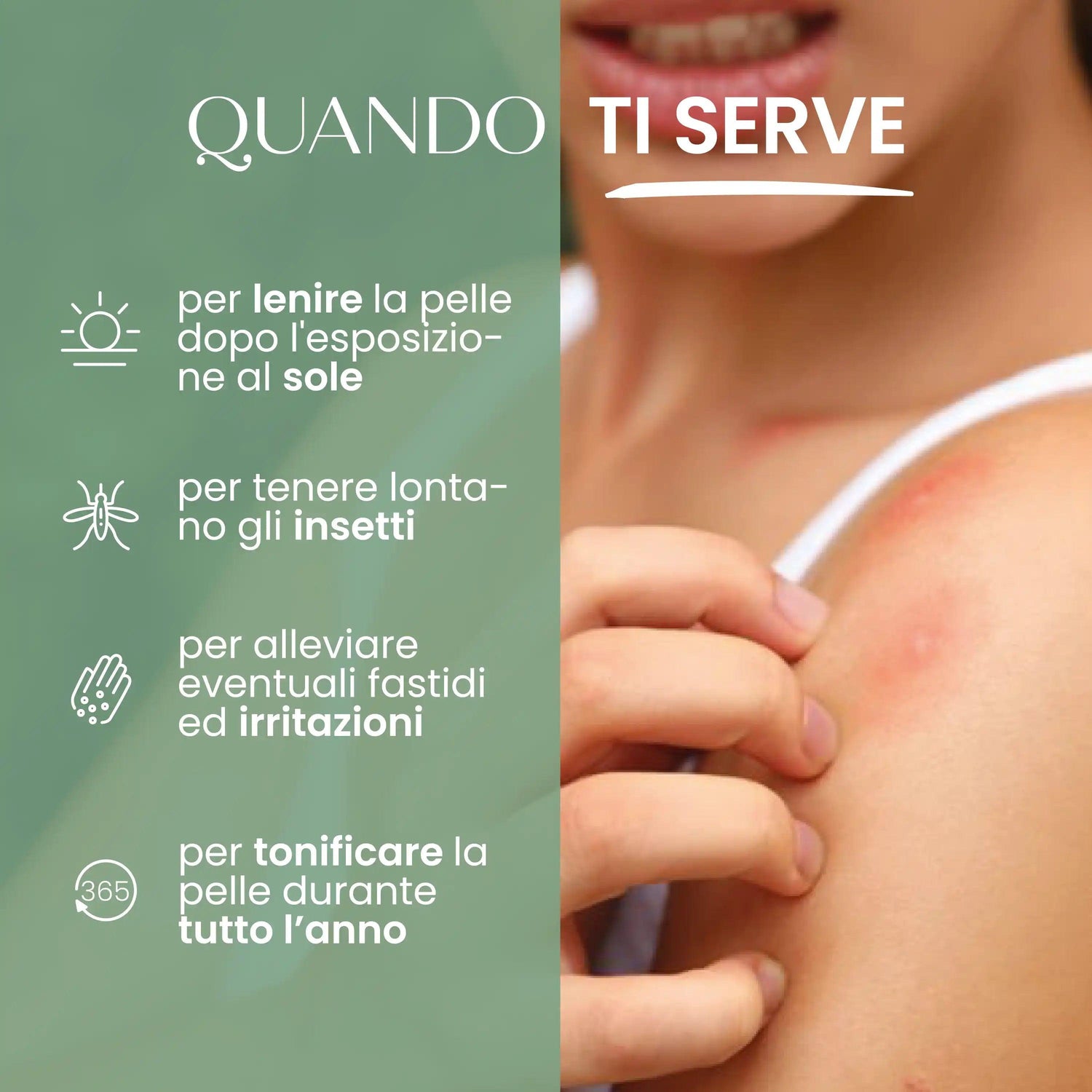 Olio corpo solido lenitivo SENSO NATURALE