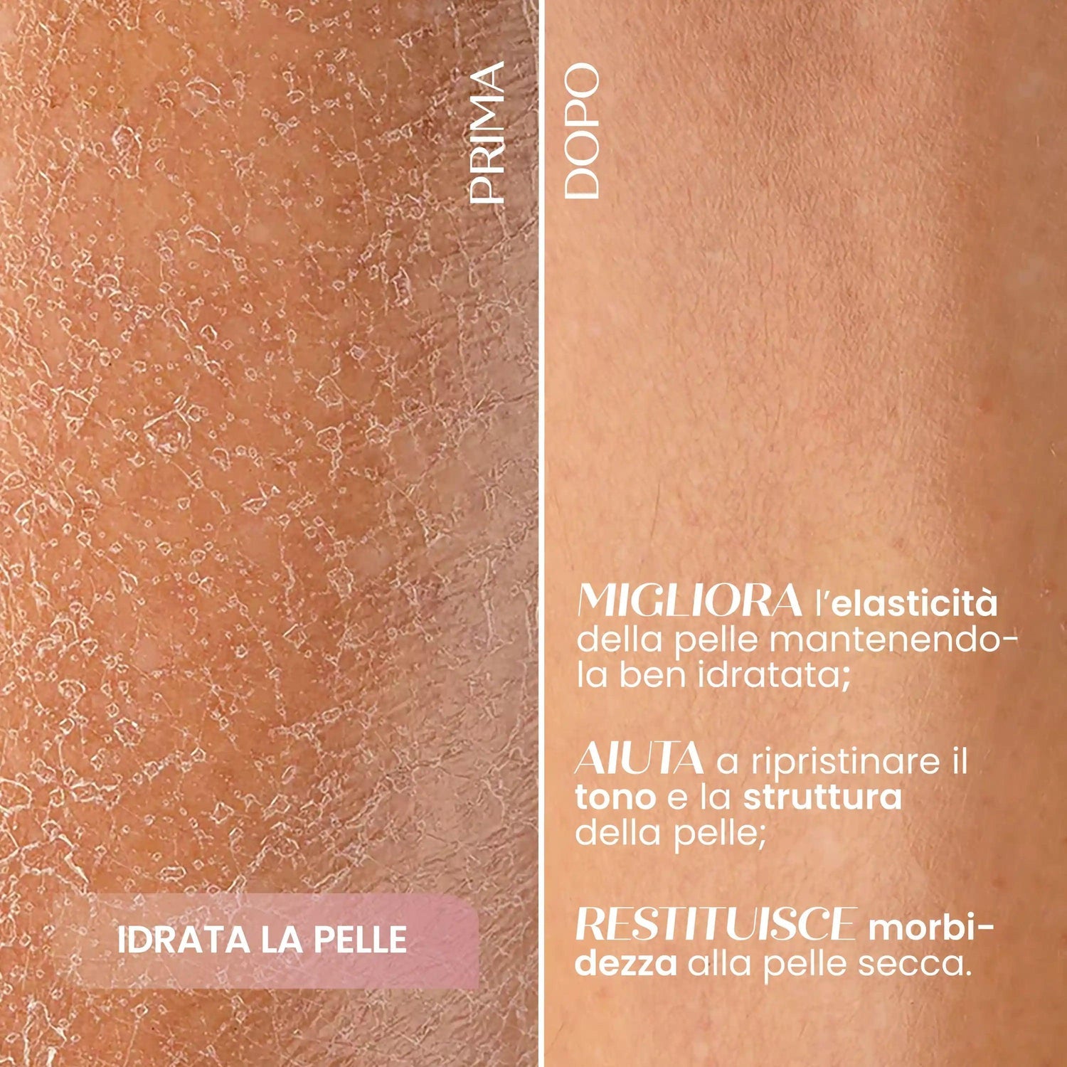 Olio corpo solido idratante SENSO NATURALE