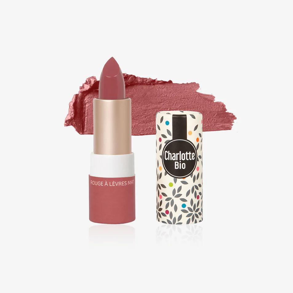 rossetto rosso rosato mat CHARLOTTE BIO
