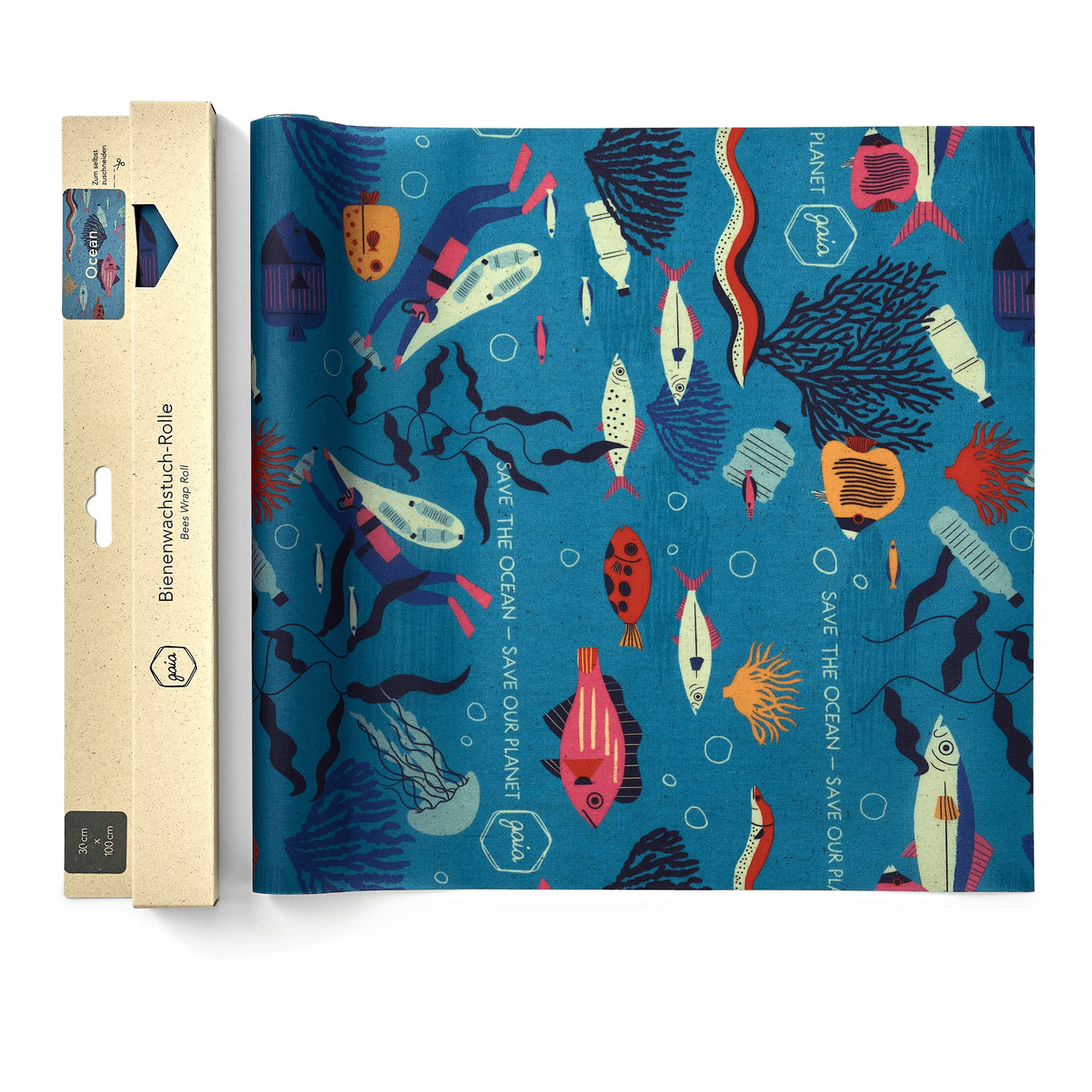 Pellicola cera d'api rotolo Oceano GAIA STORE