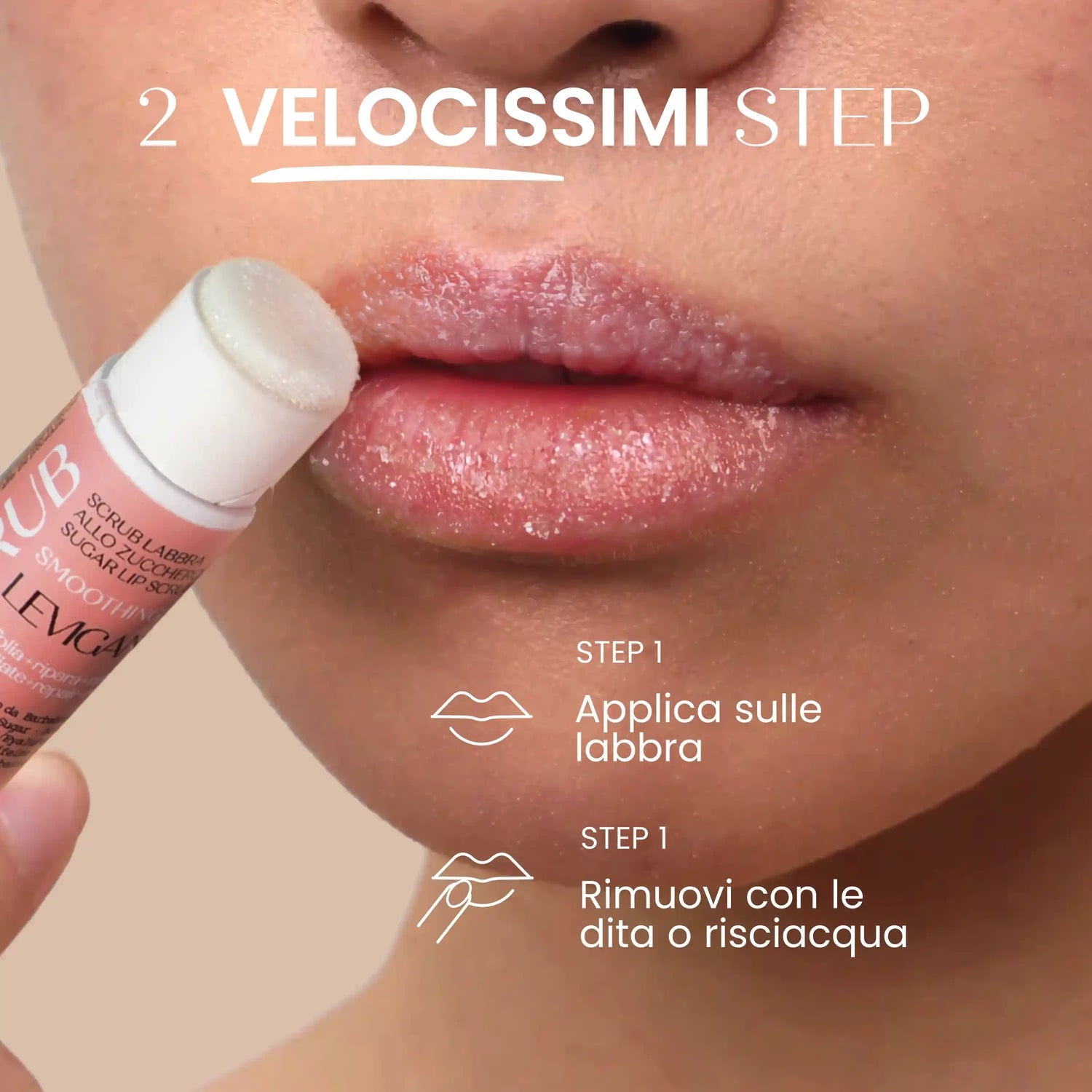Scrub labbra levigante SENSO NATURALE