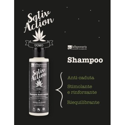 Shampoo anti caduta rinforzante LA SAPONARIA