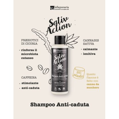 Shampoo anti caduta rinforzante LA SAPONARIA