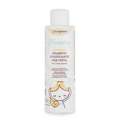 Hennetica shampoo naturale pre-tinta LA SAPONARIA