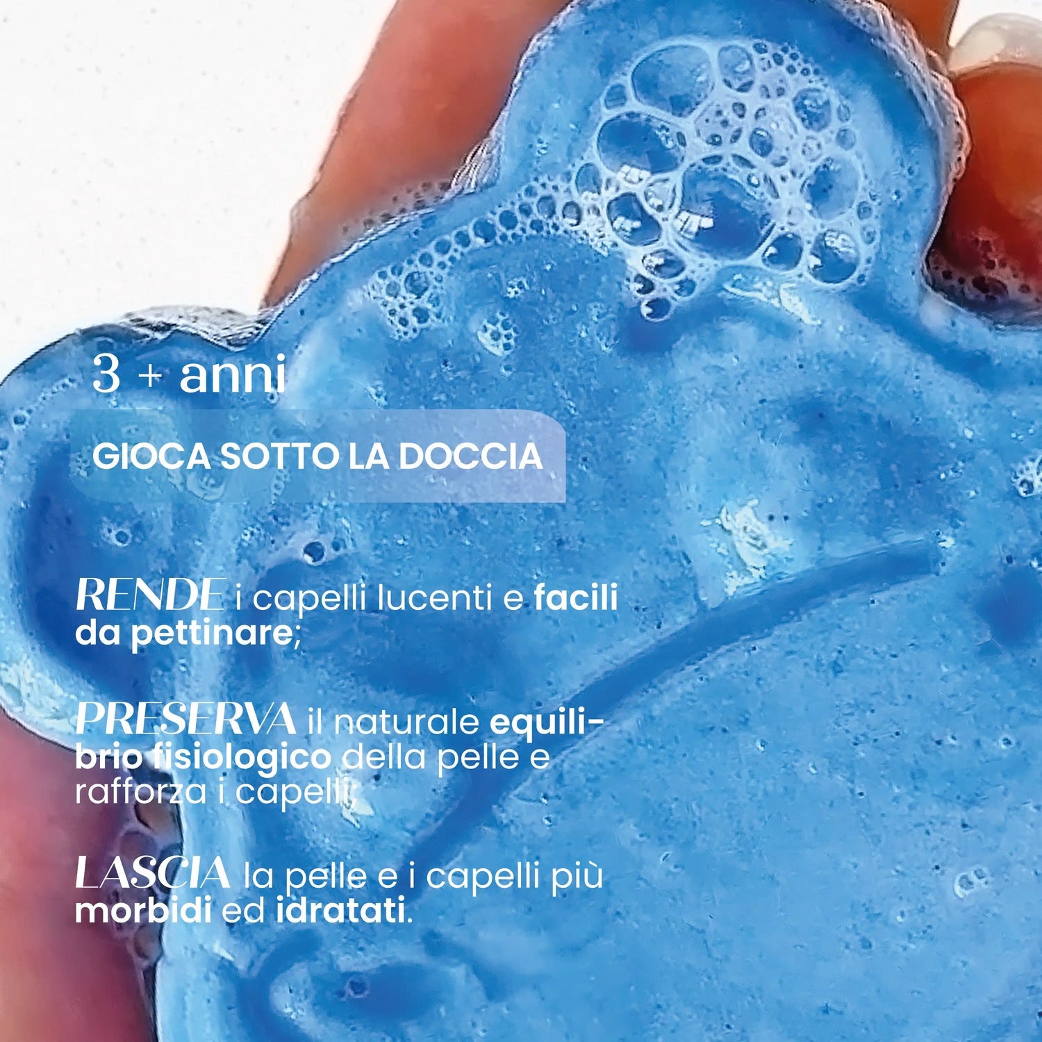 Doccia shampoo solido bimbi "Ippo" SENSO NATURALE