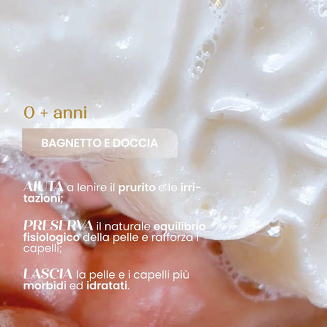 Bagno shampoo solido bimbi delicato +0 SENSO NATURALE