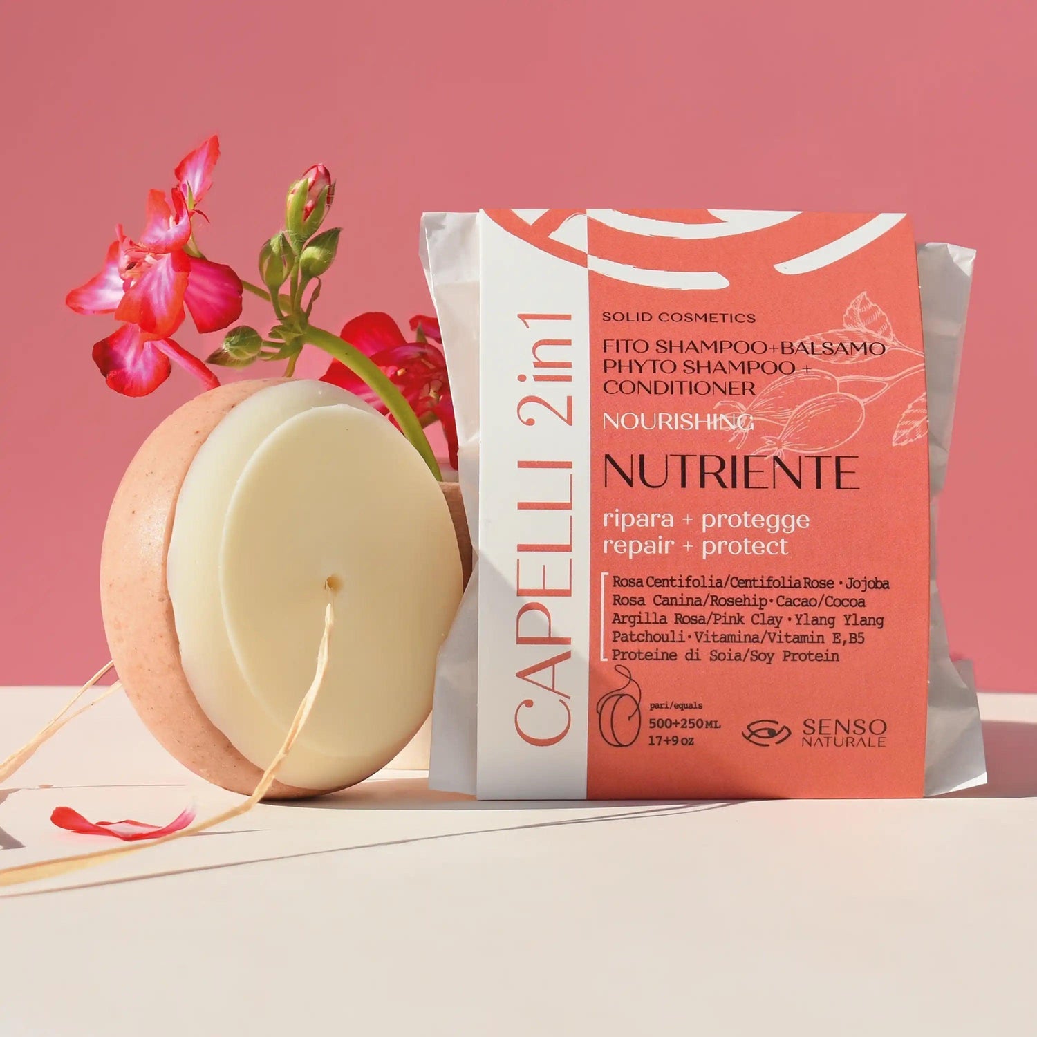 Shampoo balsamo solido nutriente SENSO NATURALE