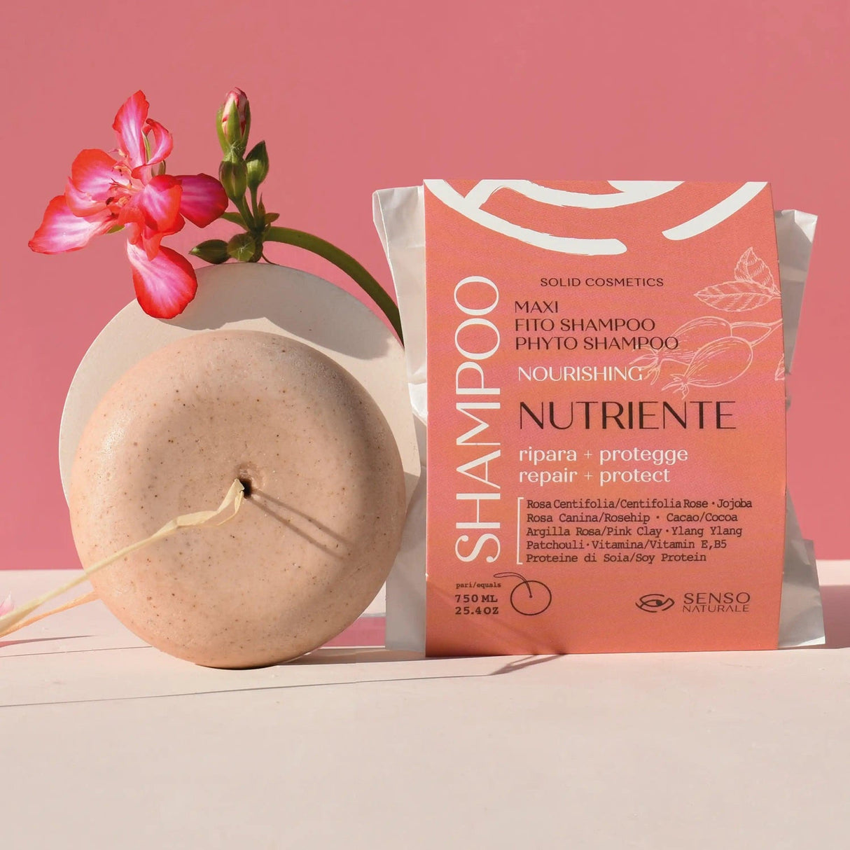Shampoo solido nutriente SENSO NATURALE