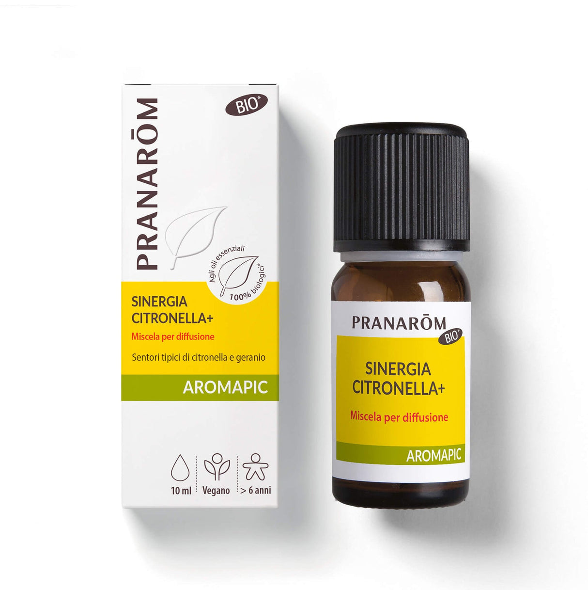 Citronella+ olio essenziale antizanzare PRANAROM