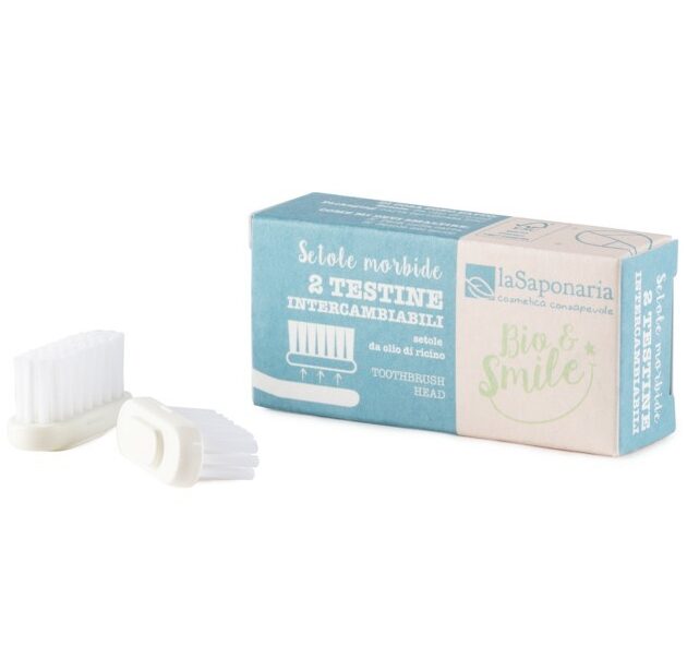 2 Testine setole morbide LA SAPONARIA