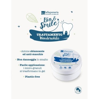 WonderWhite trattamento denti sbiancante LA SAPONARIA