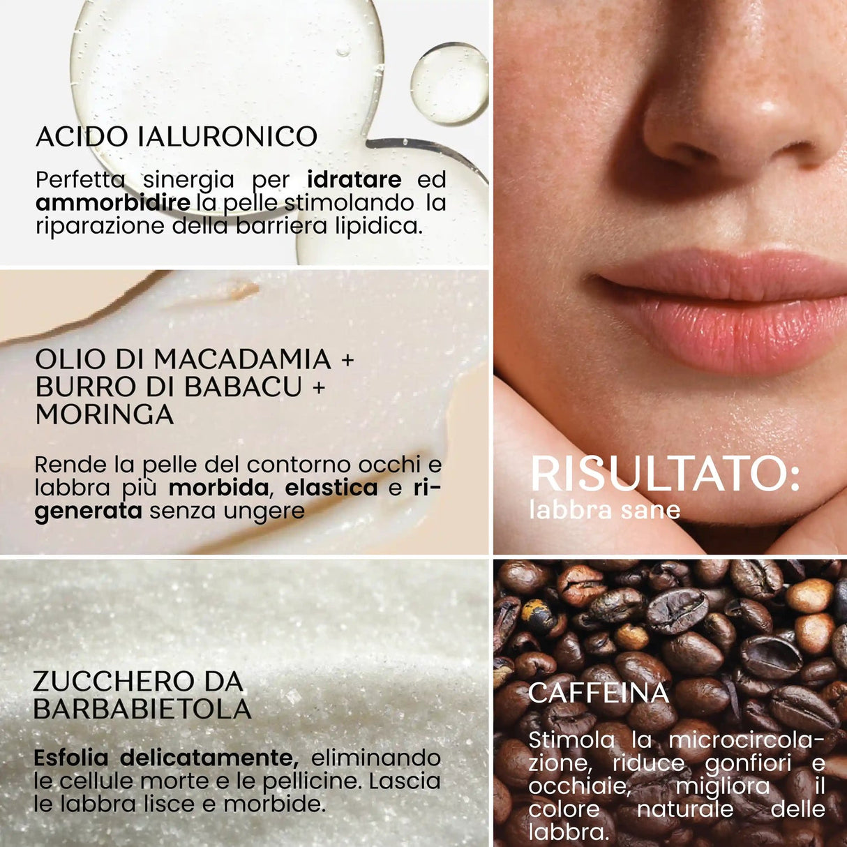 Scrub labbra levigante SENSO NATURALE