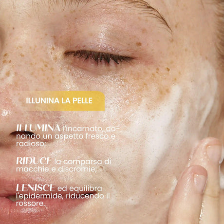 Detergente mousse viso solida illuminante SENSO NATURALE