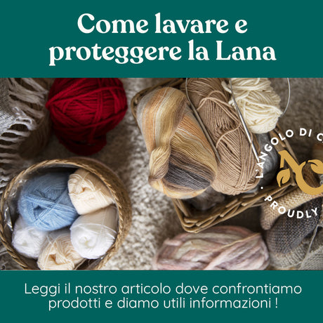 Come lavare e proteggere la Lana