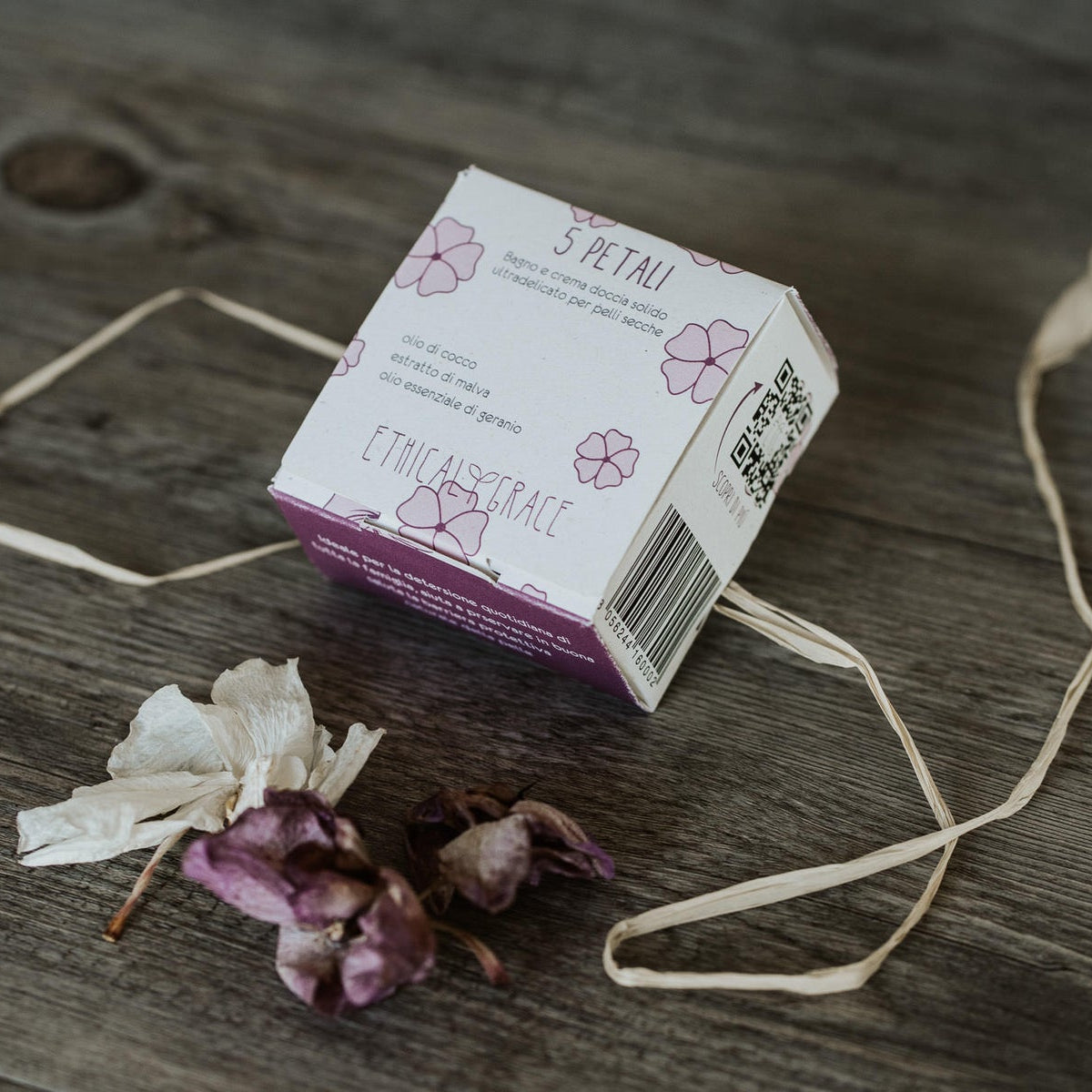 5 petali bagnocrema solido ETHICAL GRACE