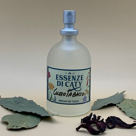 acqua profuma tessuti Cuoio e Tabacco