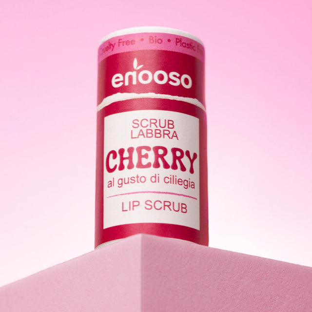 Balsamo scrub labbra cherry ENOOSO