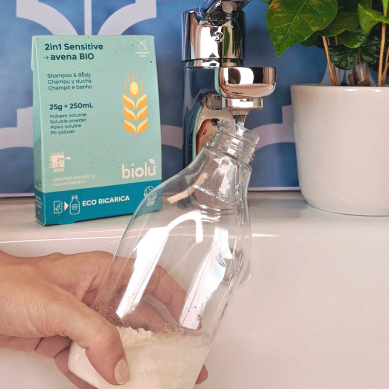 Doccia Shampoo Sensitive da sciogliere BIOLU'