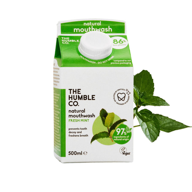 Collutorio naturale alla menta fresca The Humble Co.