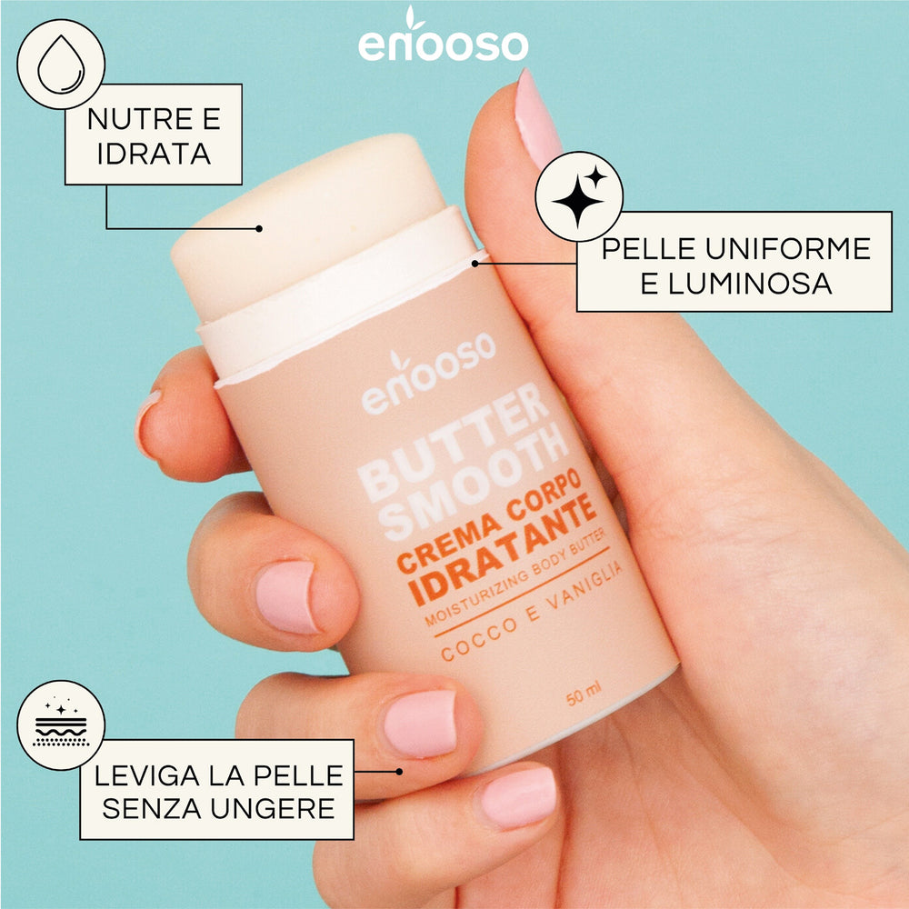 Crema corpo solida Butter Smooth ENOOSO