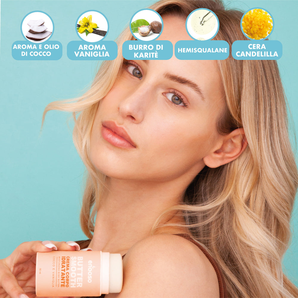 Crema corpo solida Butter Smooth ENOOSO