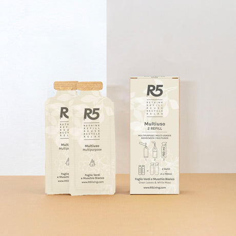 Detergente solubile concentrato in refill R5 Living