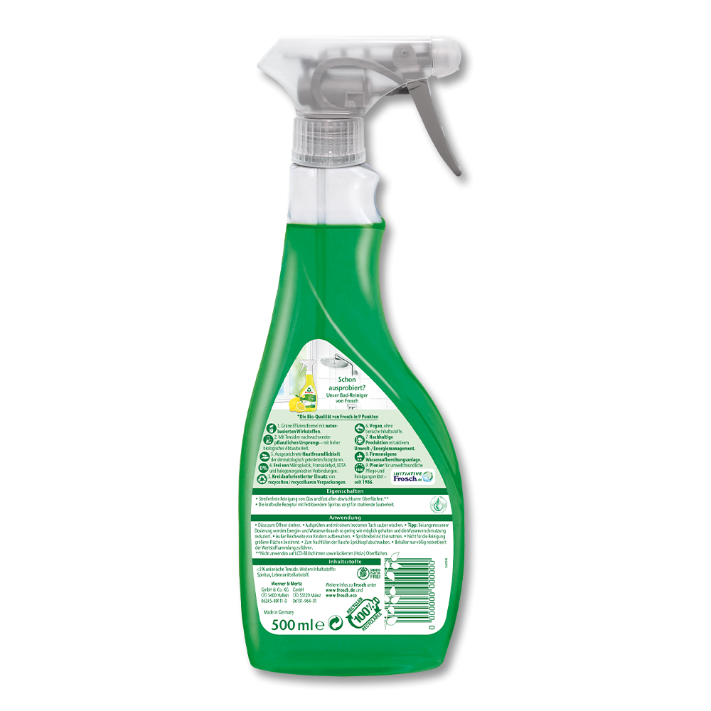 Frosch Spiritus Glas Reiniger