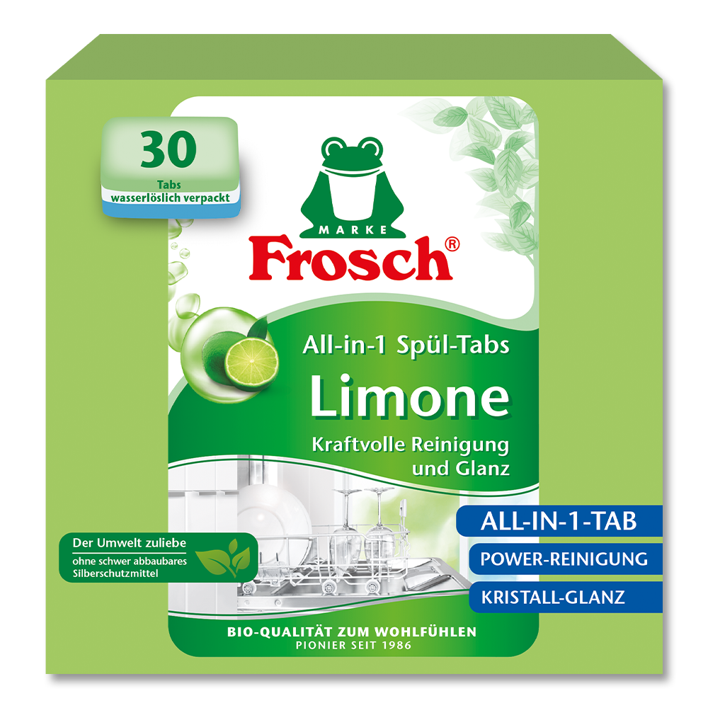 Frosch Spuel Tabs Limone