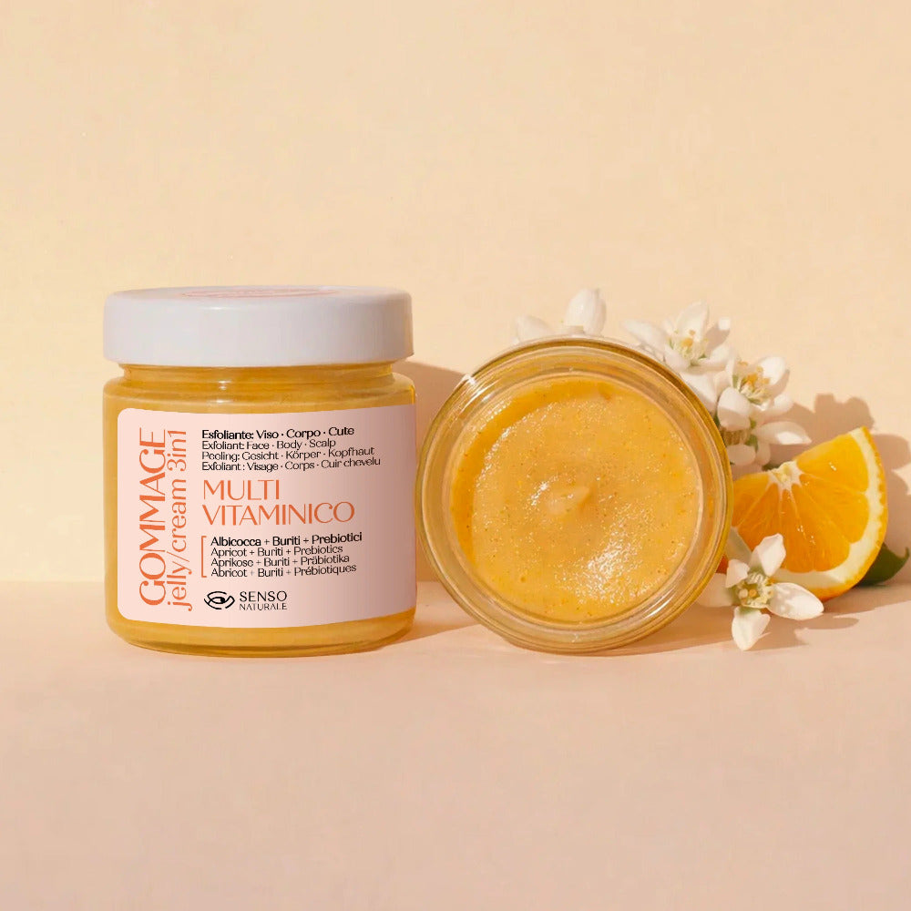 Gommage viso corpo multivitaminico senso naturale