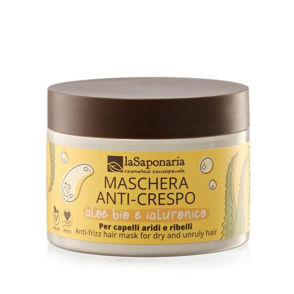 maschera capelli anti crespo LA SAPONARIA