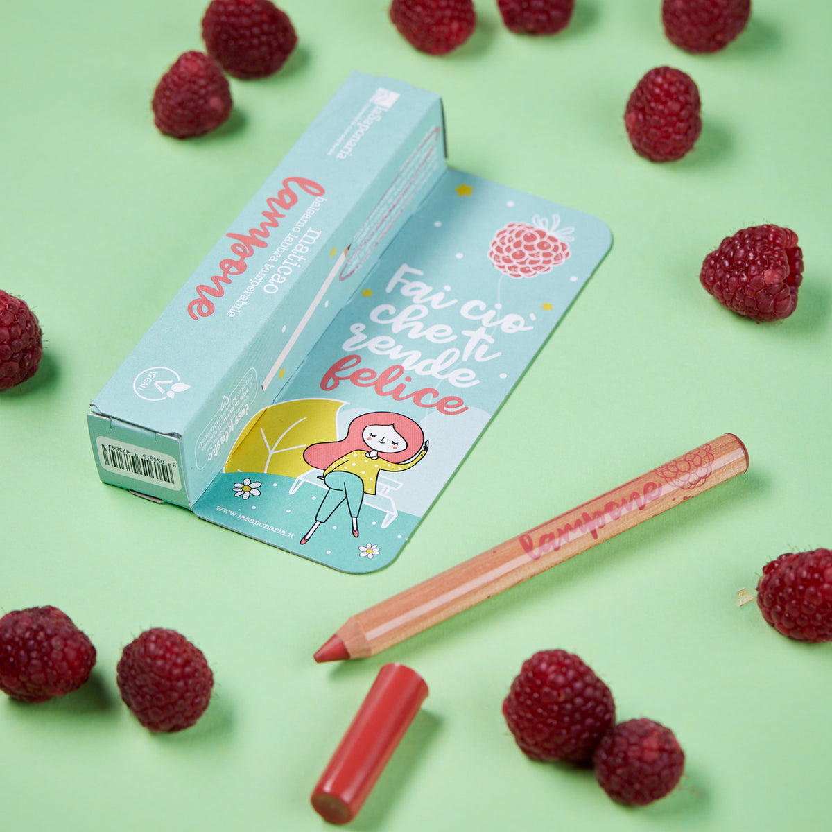 Maticao lampone balsamo labbra LA SAPONARIA