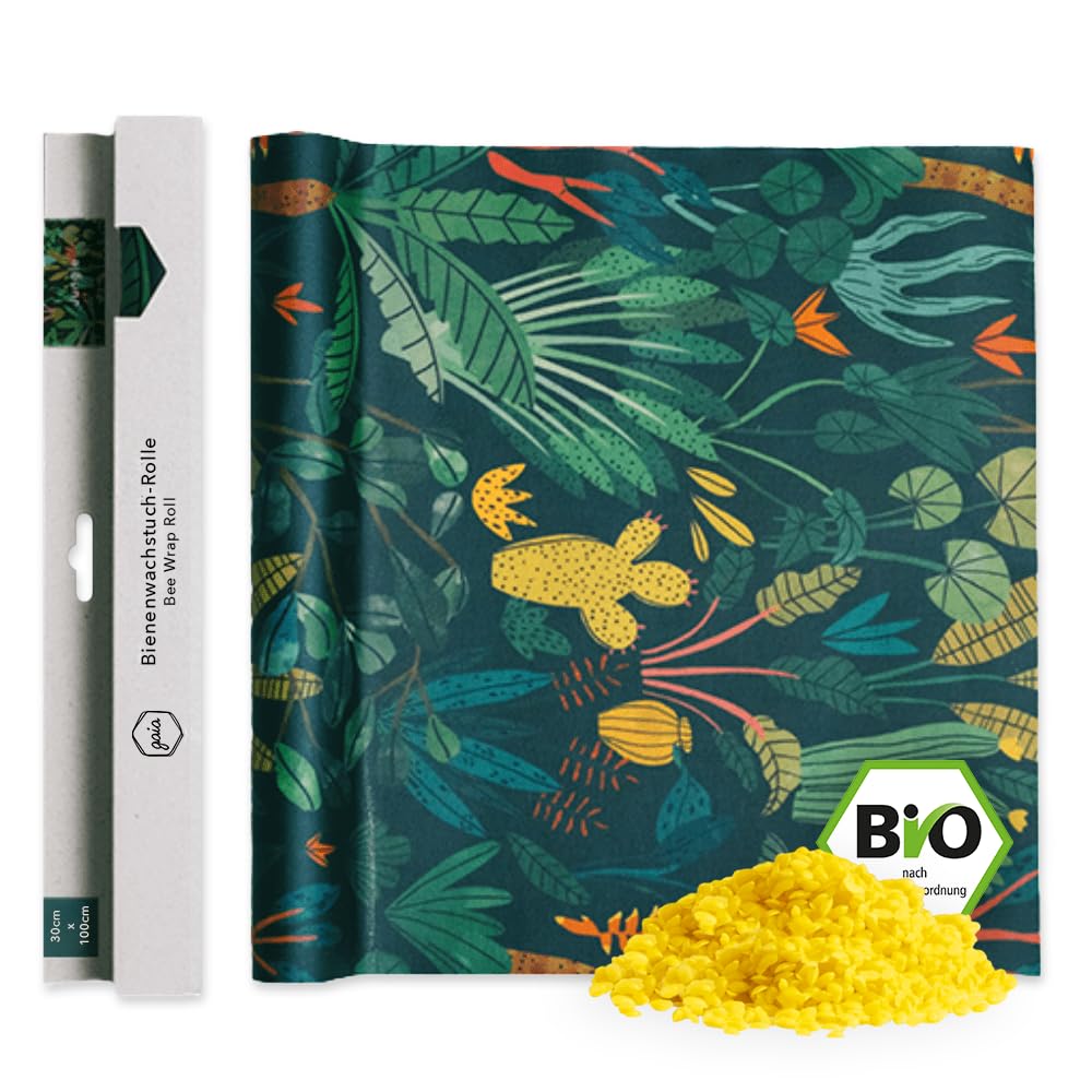 Pellicola cera d'api rotolo Giungla GAIA STORE