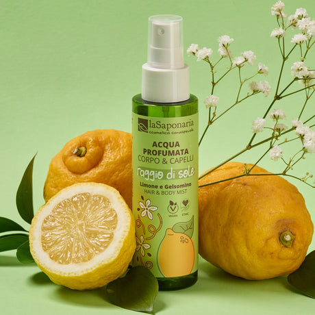 Acqua profumata corpo capelli Raggio di Sole LA SAPONARIA
