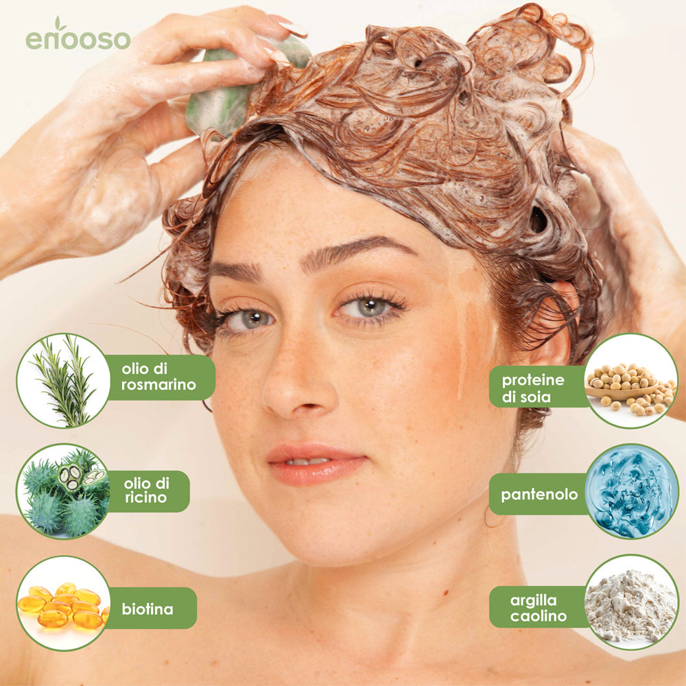 Shampoo Solido rivitalizzante ENOOSO