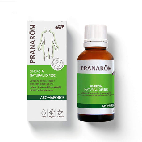 Sinergia di oli essenziali bio Naturali Difese Pranarom