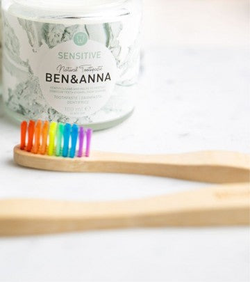 Spazzolino bamboo arcobaleno BEN & ANNA