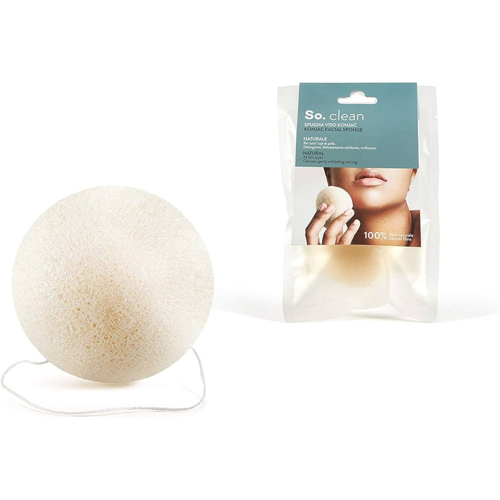 Spugna viso in konjac naturale PERFETTO