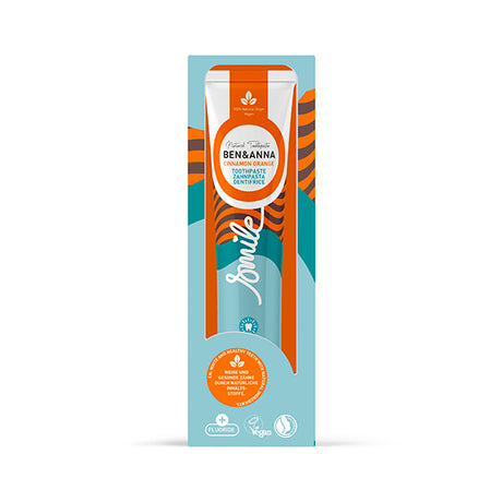 Dentifricio cinnamon orange con fluoro BEN & ANNA