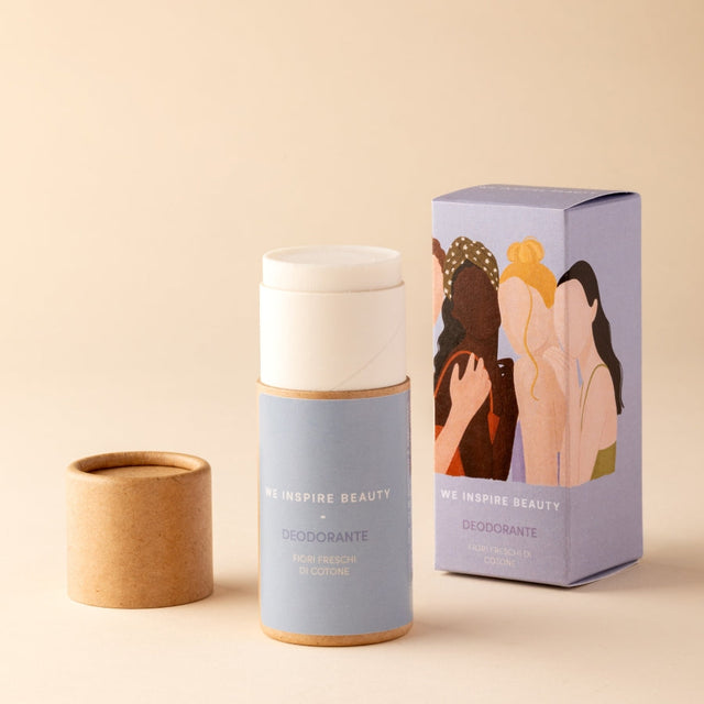 We Inspire beauty deodorante fiori