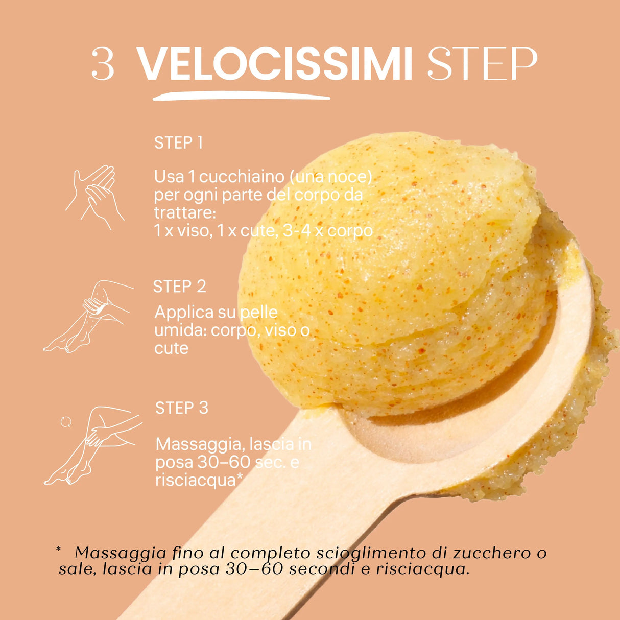 come si usa gommage multivitaminico senso naturale