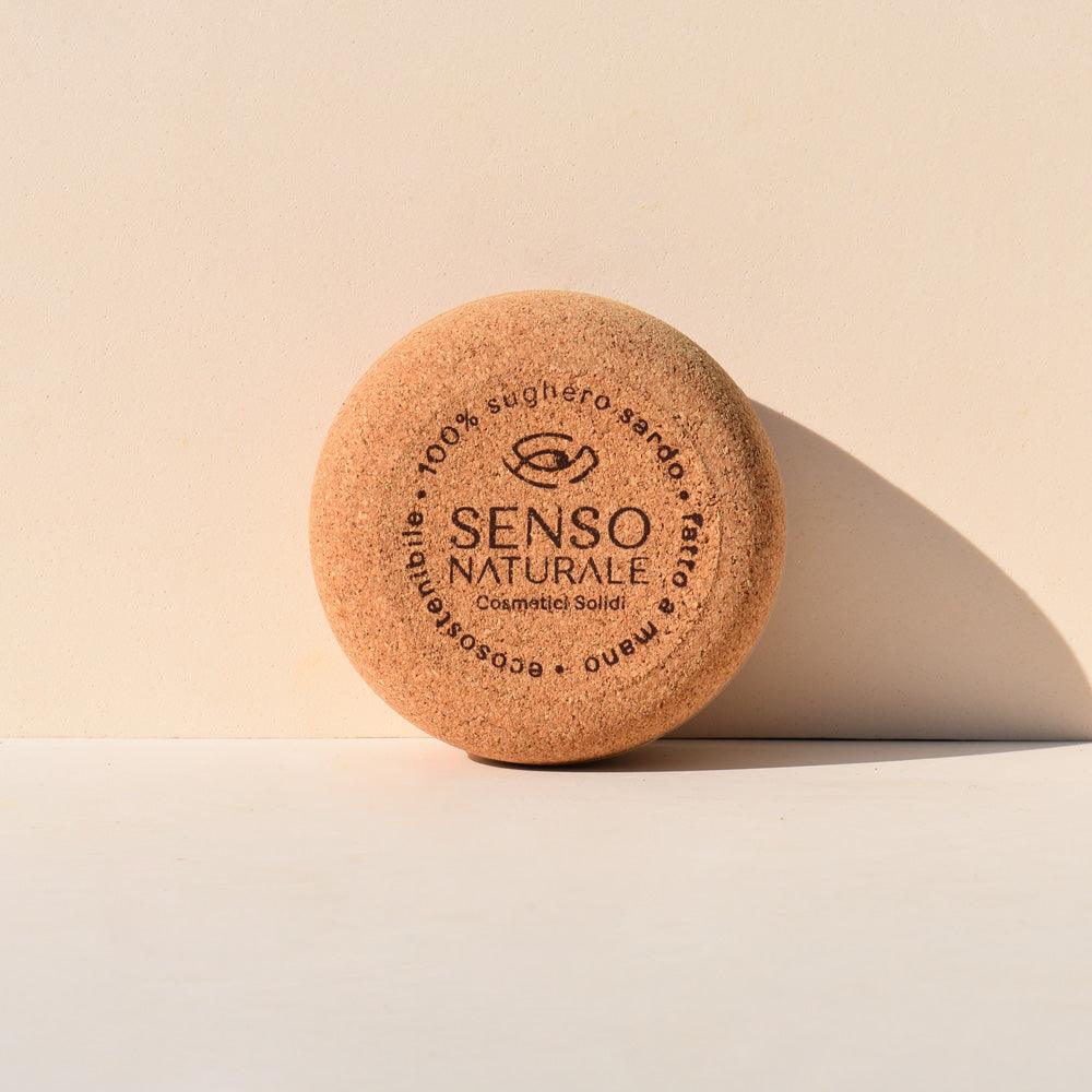 Contenitore rotondo in sughero SENSO NATURALE