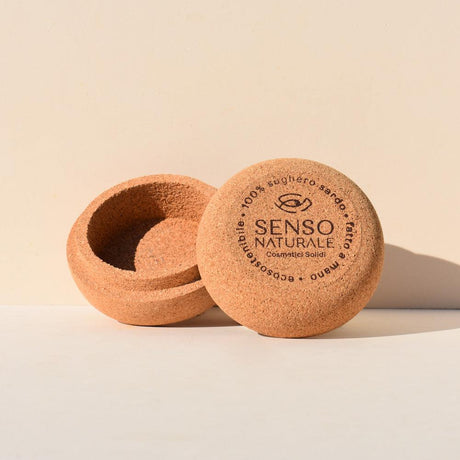 Contenitore rotondo in sughero SENSO NATURALE