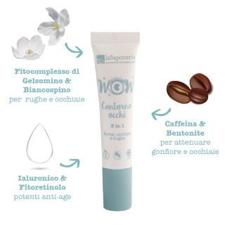 WOW Crema contorno occhi LA SAPONARIA
