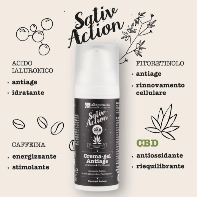 Crema gel anti age LA SAPONARIA