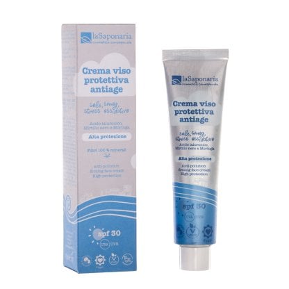 Crema viso protettiva antiage spf 30 LA SAPONARIA