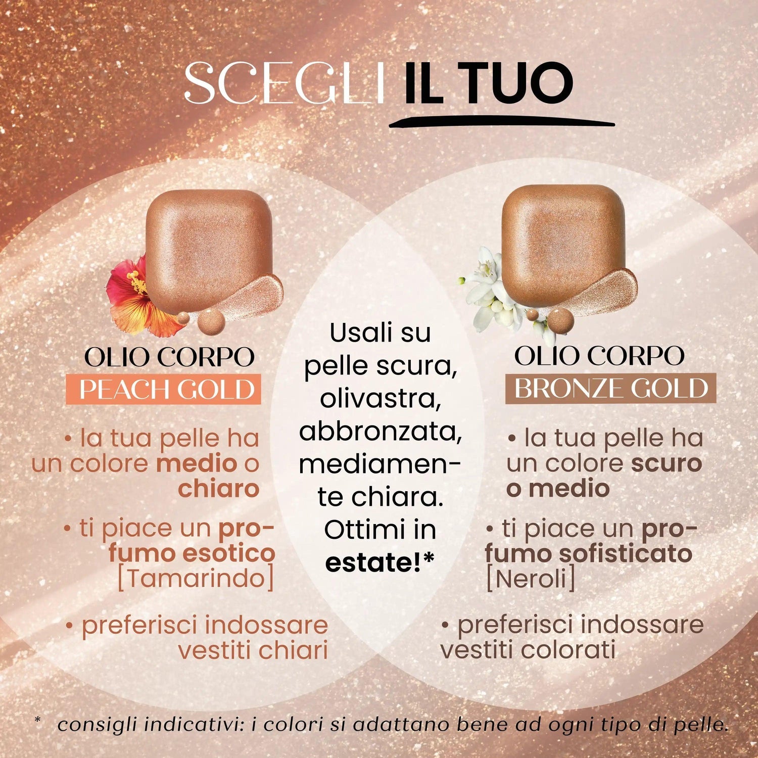 Olio corpo solido Peach SENSO NATURALE