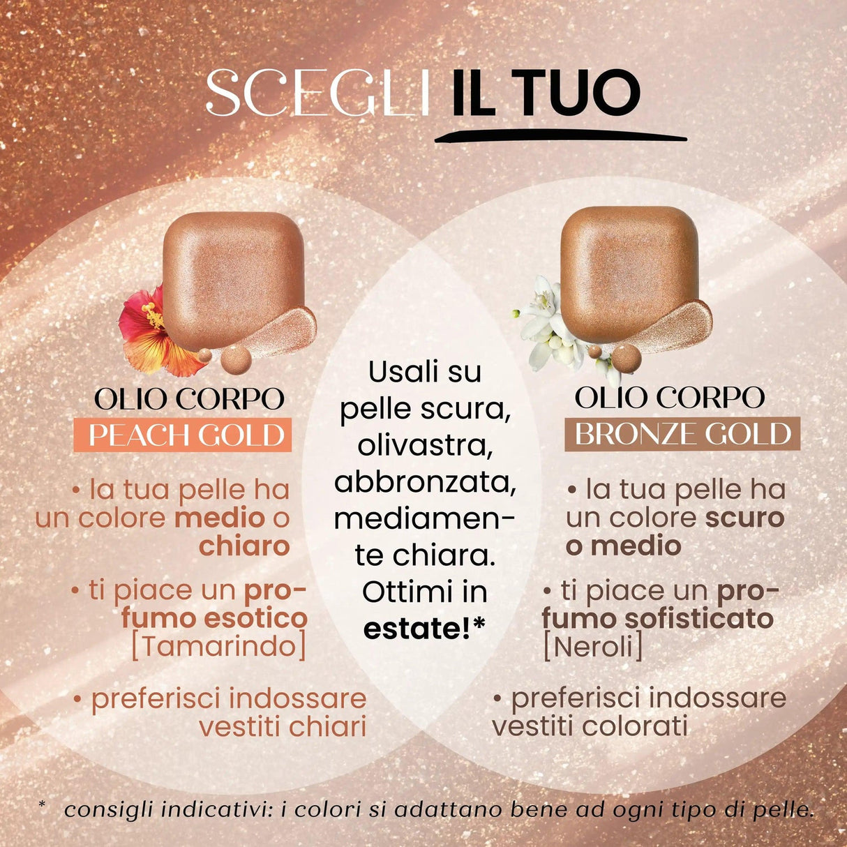 Olio corpo solido Peach SENSO NATURALE